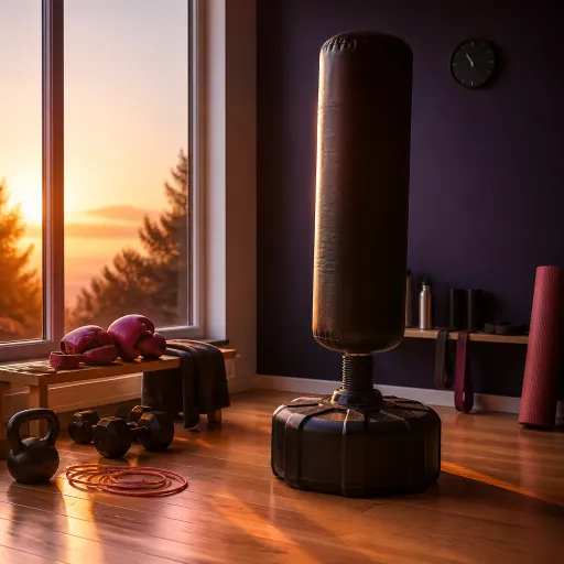 Bien choisir son sac de frappe sur pied pour un entraînement de boxe complet à domicile