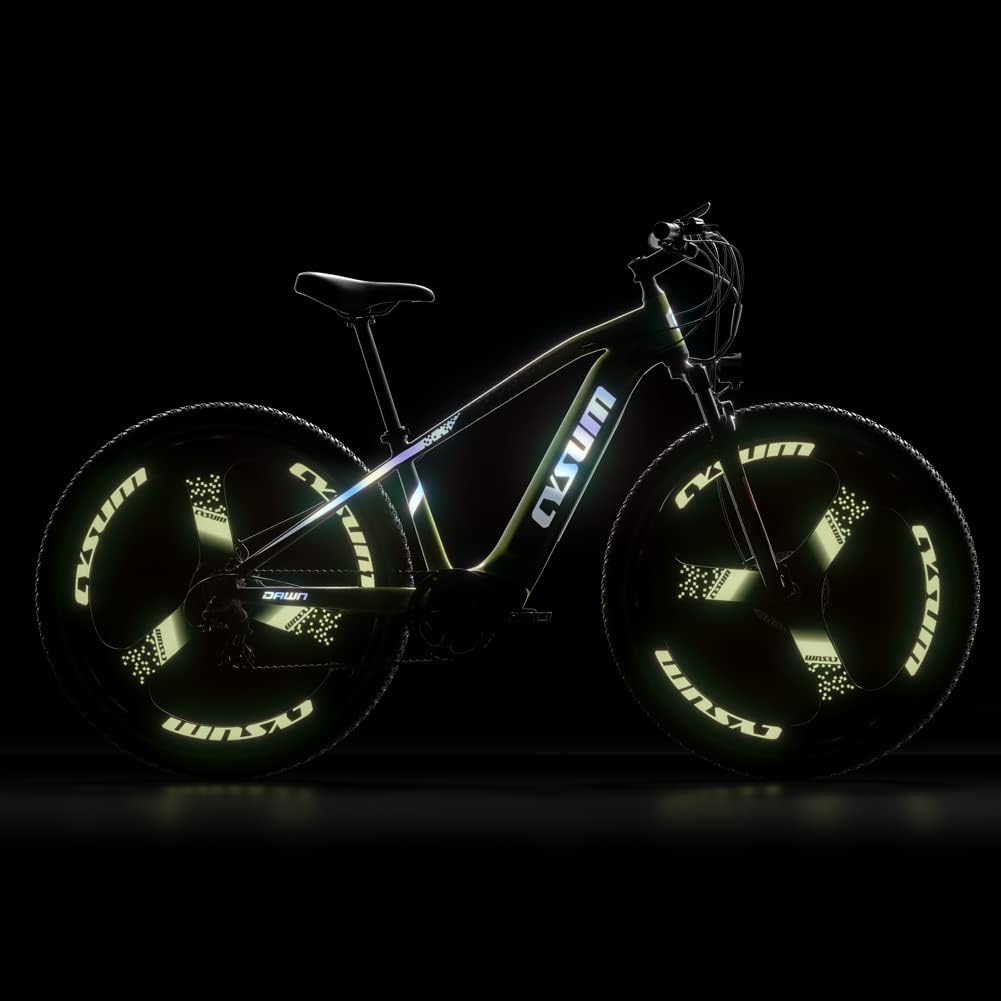 Cysum 29" Vélo électrique Homme, VTT Electrique Montagne Tout-Terrain, 80Nm Off-Road Ebike Adulte, MTB Electric Bike Femme Li-Batterie Amovible 720Wh Autonomie 90-120km, Frein Disque Hydraulique Vert