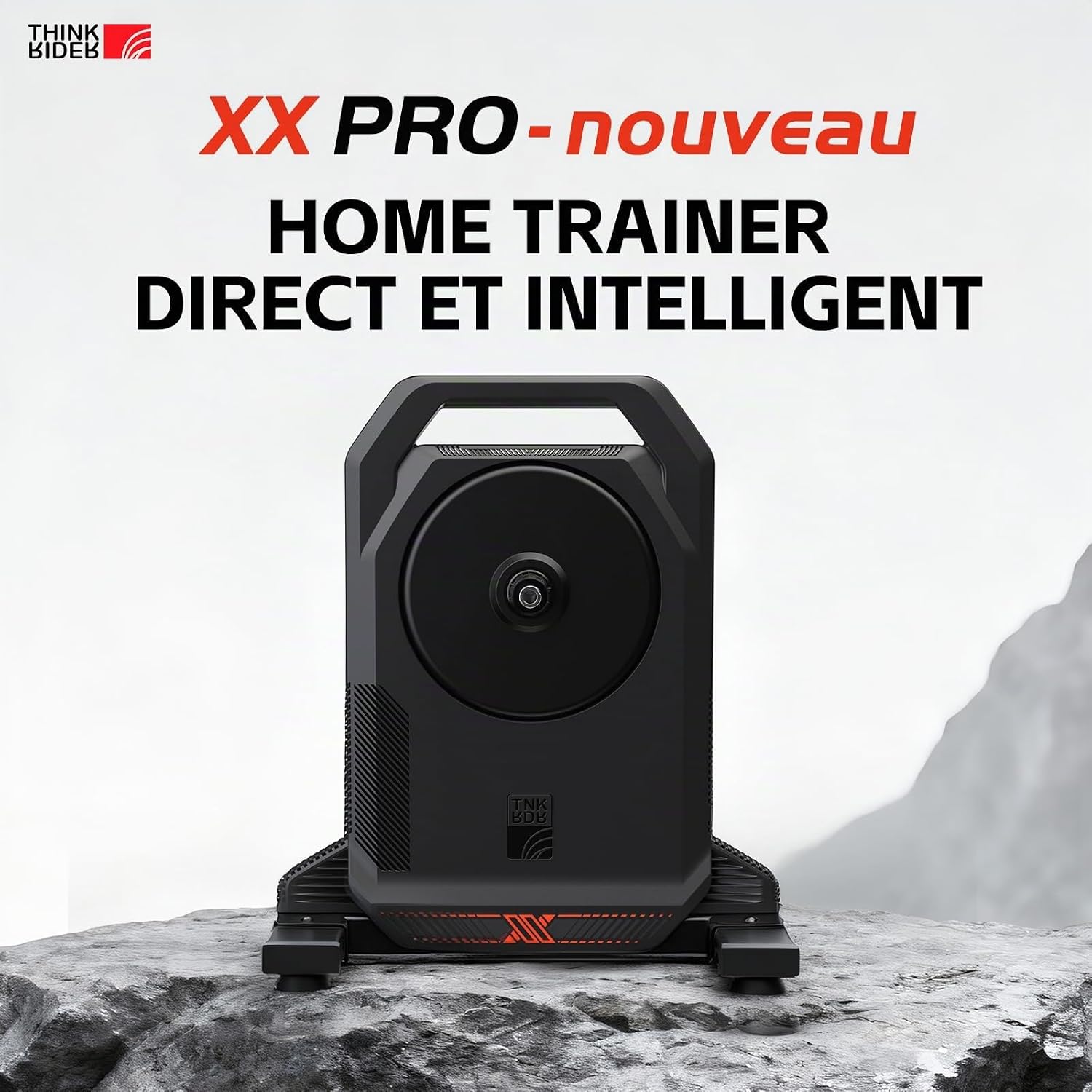 ThinkRider XXPRO Smart Support d’entraînement pour vélo Noir