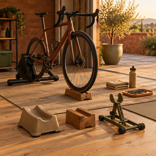 Bien choisir son support de roue avant pour home trainer : stabilité, confort et performance
