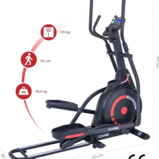 Avis Care Fitness Ellixium FD : elliptique pliable, gros gabarit et séances intensives à la maison