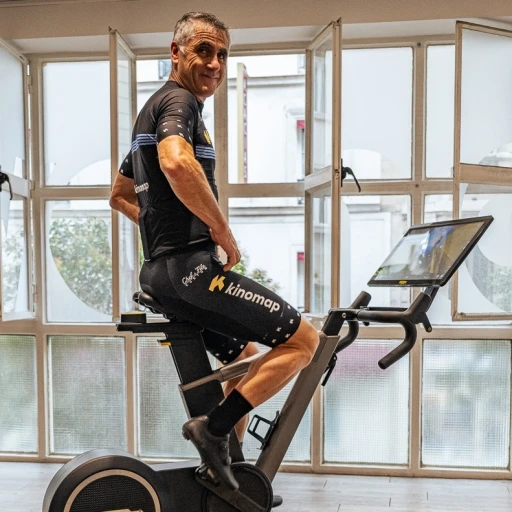 Interview de Charlotte Berthelot :Le sport connecté à son apogée avec Kinomap et ses sessions multijoueurs exclusives aux côtés de Laurent Jalabert