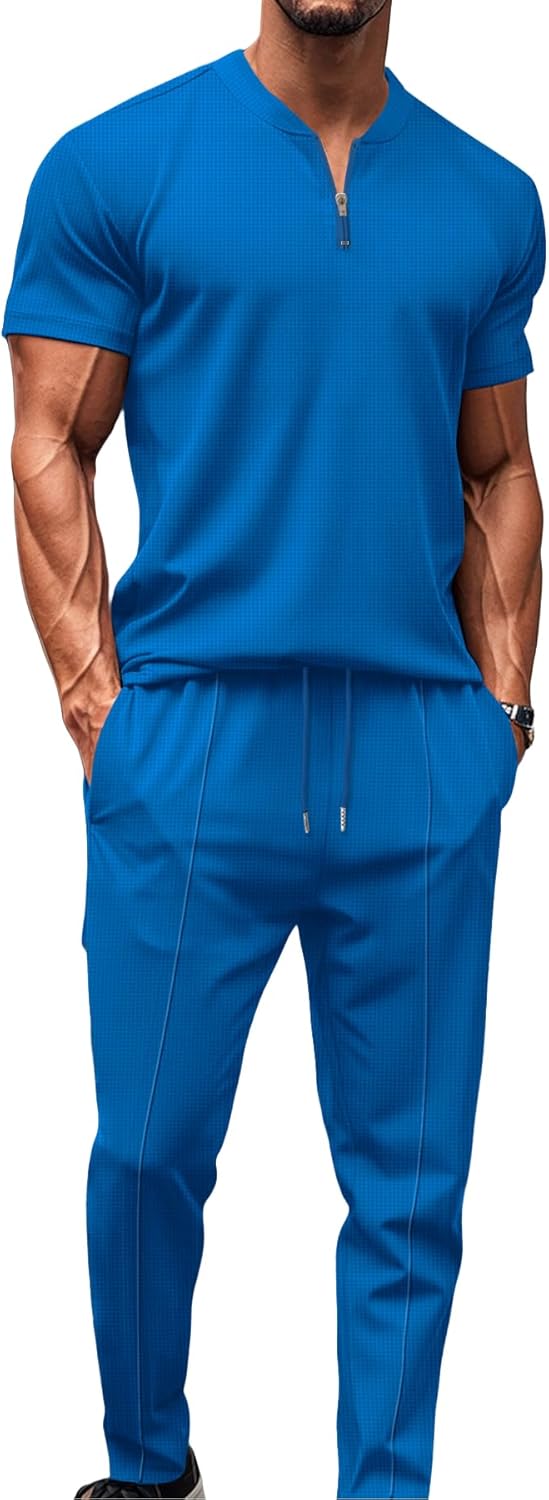 2 Pièces Survêtement Tendance Pour Hommes Jogging Survêtement Sport Costume