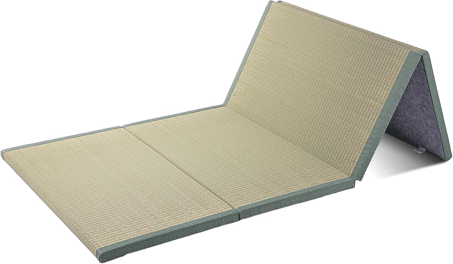 Tatami Matelas Japonais Naturel Jonc Herbe (Non Teint),Tatami Pliant en Rotin Tapis De Tatami Tapis de Sol Igusa Pliable Couchage Futon Japonais Matelas Méditation Yoga Zen(Size:90 * 200 * 3.5cm)