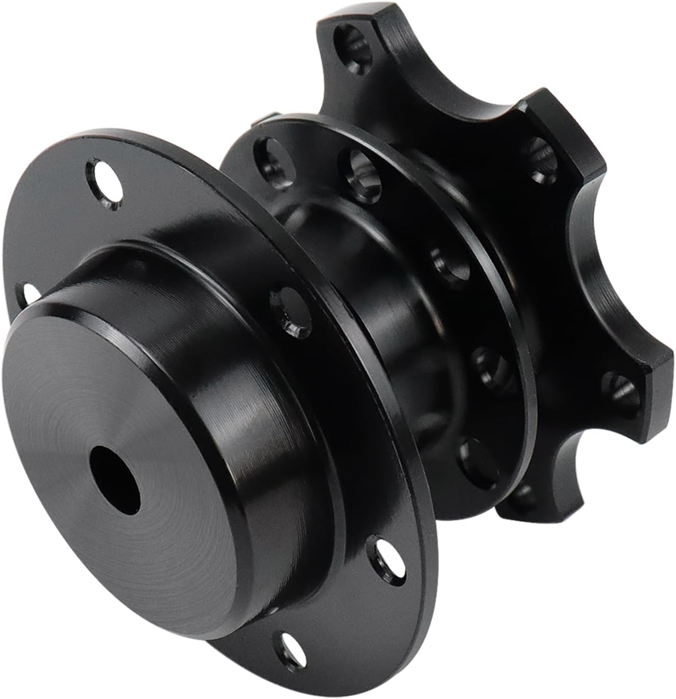 Kit universel à 6 trous Snap Off Boss pour volant de course / rallye / sport automobile - Bouton de klaxon non pris en charge