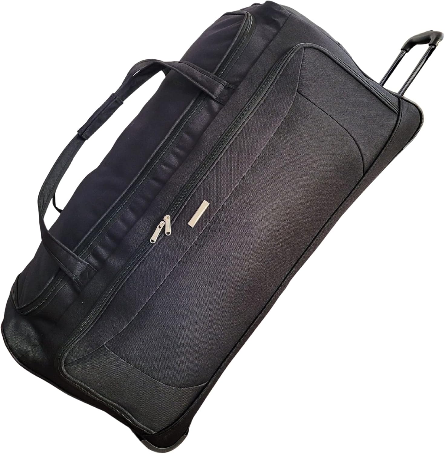 Sac de Voyage à Roulette - Grande Taille - 90 cm de Long - Sac à Roulette 182 L – Sac de Voyage à Roulette (Noir, 90 cm)