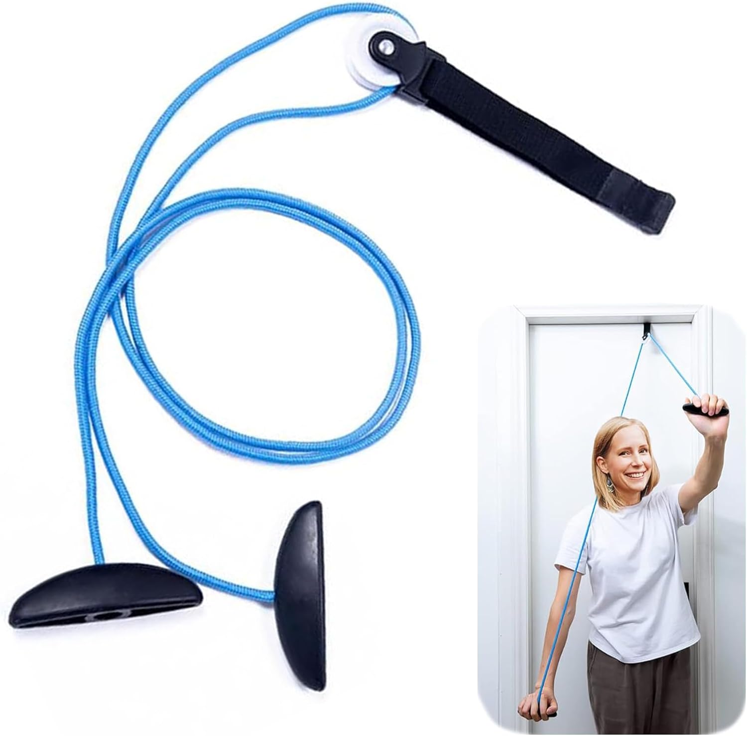 1 PCS Système de Rééducation de l'épaule Poulie Gym avec Câble Outils de Rééducation de l'épaule Récupération Après une Blessure ou une Chirurgie