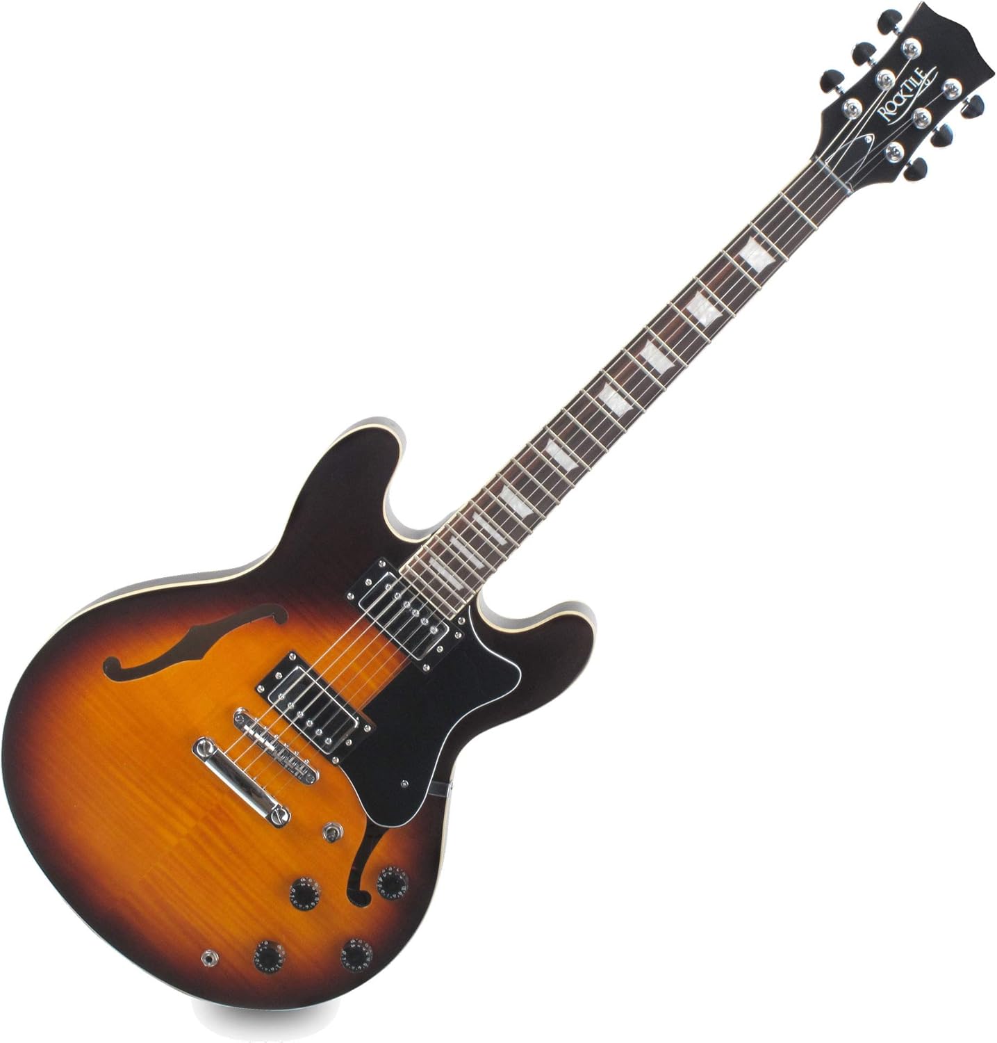 Rocktile Pro HB100-SB guitare eléctrique vintage sunburst