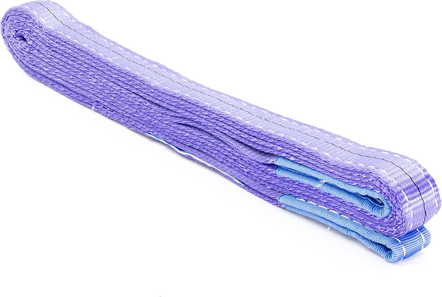 ALFA LOGISTIK Sangle de Levage 1t WLL 1m Circuit avec Passants - Polyester Sangle Levage 1000kg - Sangles de Levage