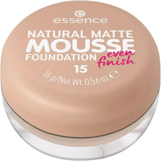Essence - Fond de Teint Mousse Natural Matte Mousse - 15