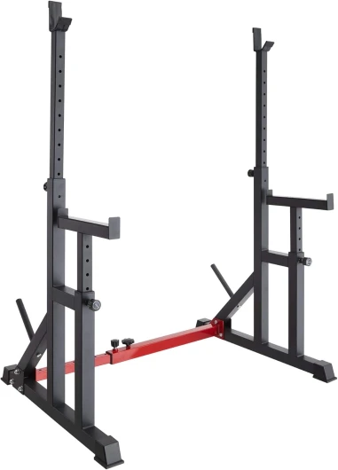 ® Rack de Squat pour haltères Support de Musculation réglable en Hauteur et Largeur Acier Support de Squat - Diverses options