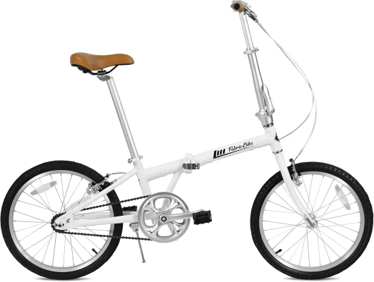 Vélo Pliant, Cadre en Alliage, Mono-Vitesse, 3 Couleurs