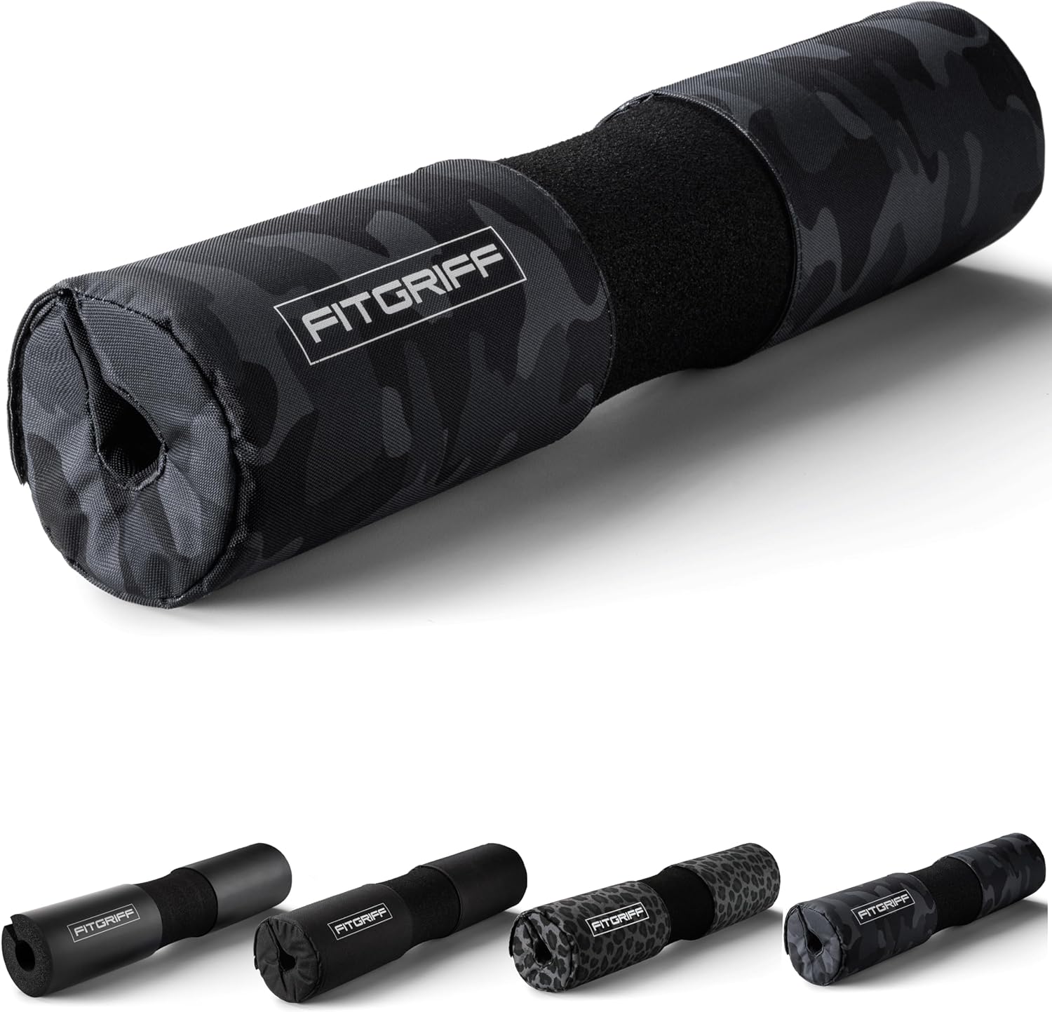 Mousse Barre Musculation avec Attache, Barbell Hip Thrust Pad, Protection pour Squat sur la Nuque, Manchon de Barre