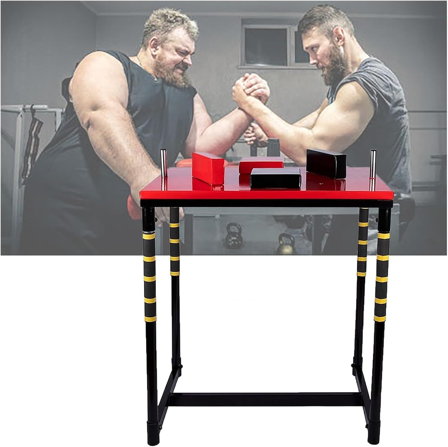 Table De Bras De Fer Standard, Appareil Professionnel De Musculation des Poignets for La Maison, Le Bureau, La Famille, Équipement De Bras De Fer De Compétition for Débutants, for Les Salles De Sport