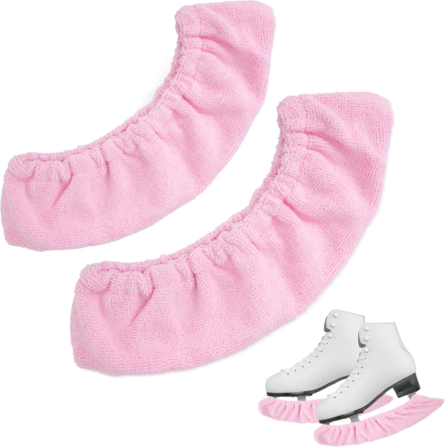 Protège-Patins à Glace Protections de Patins à Glace élastiques Accessoires pour Patins de Hockey Patins Artistiques 1 Paire