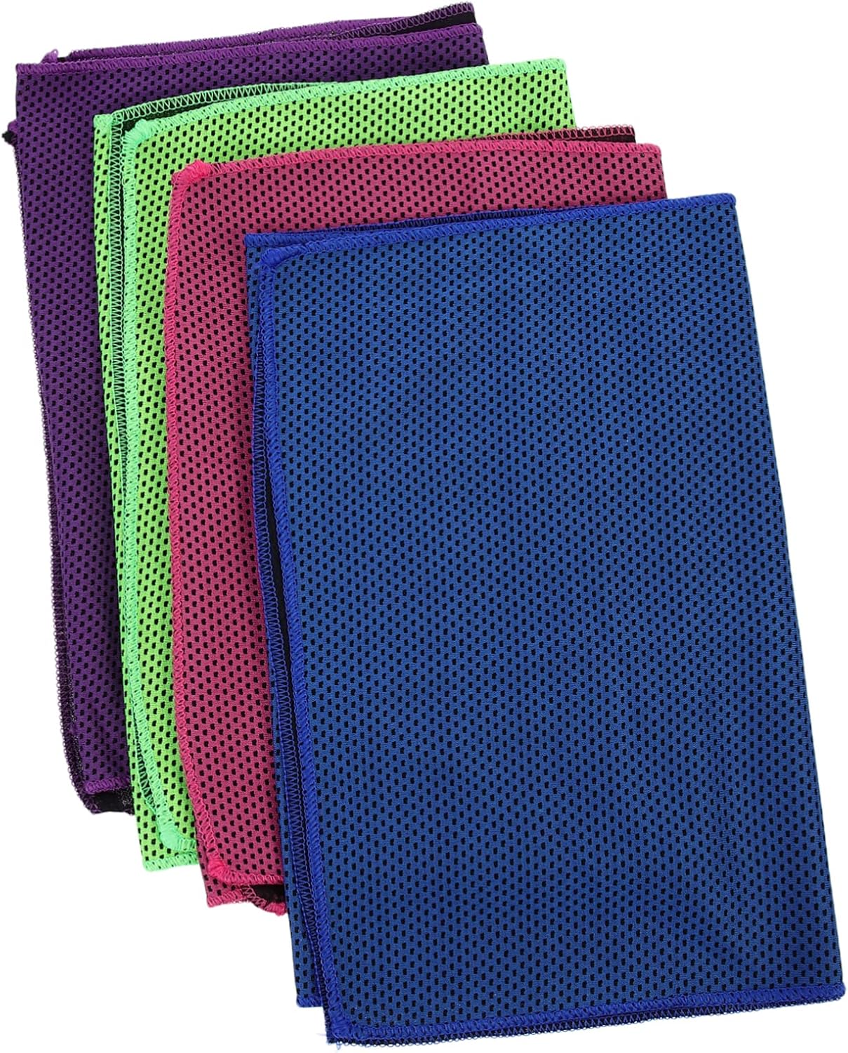 Serviette D'Entraînement en Polyester 4 Pièces Serviette De Camp Serviette d'exercice Séchage Rapide