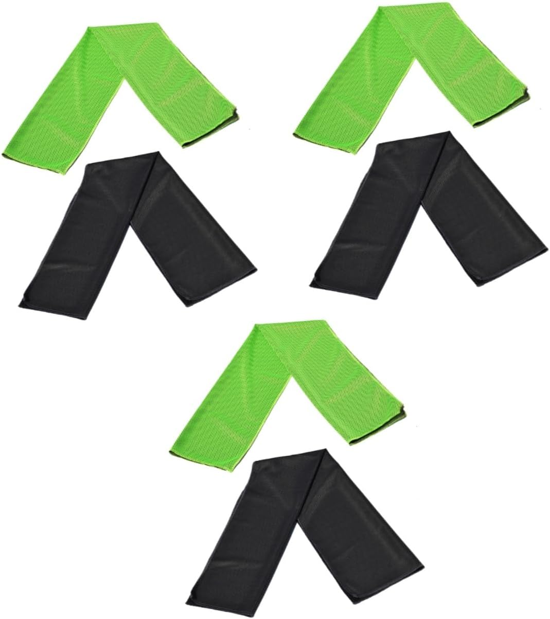 6 Pièces Serviette D'Entraînement Serviette De Camp Serviettes À Séchage Serviettes De Gymnastique pour L'Entraînement Serviette De Glace pour Le Cou Serviette De