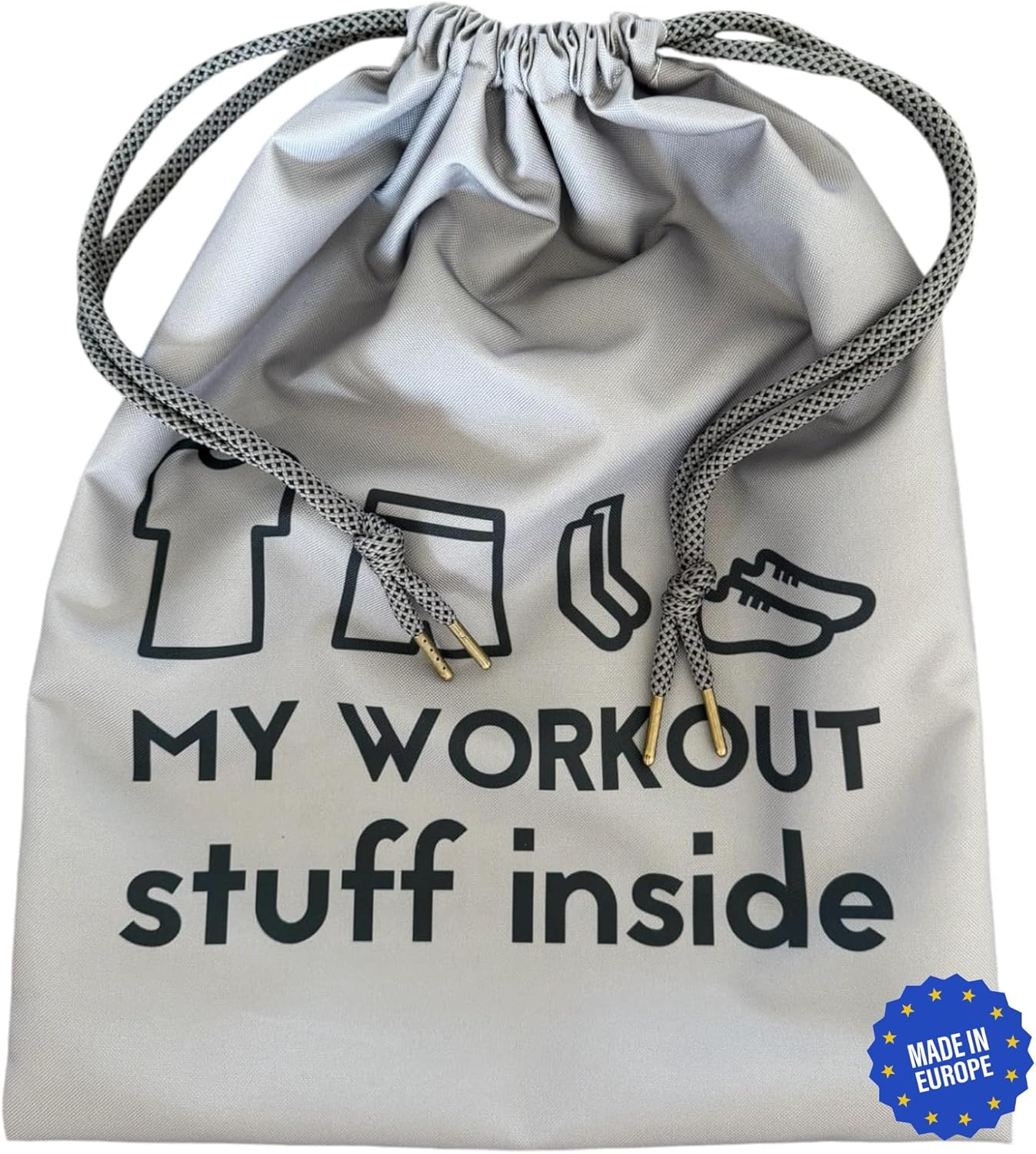 Sac de Sport Imperméable, Grand Sac Sport, Sac Écologique pour Chaussures et Vêtements de Sport, Matière Recyclée, Sac de Sport Femme et Homme