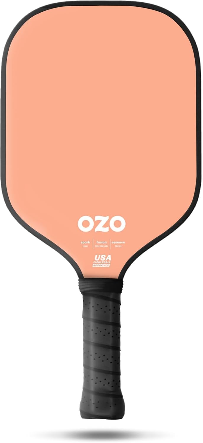 Pickleball - Spark Fusion Essence - USAPA Approved Beginner Hybrid Paddle - Graphite Face
