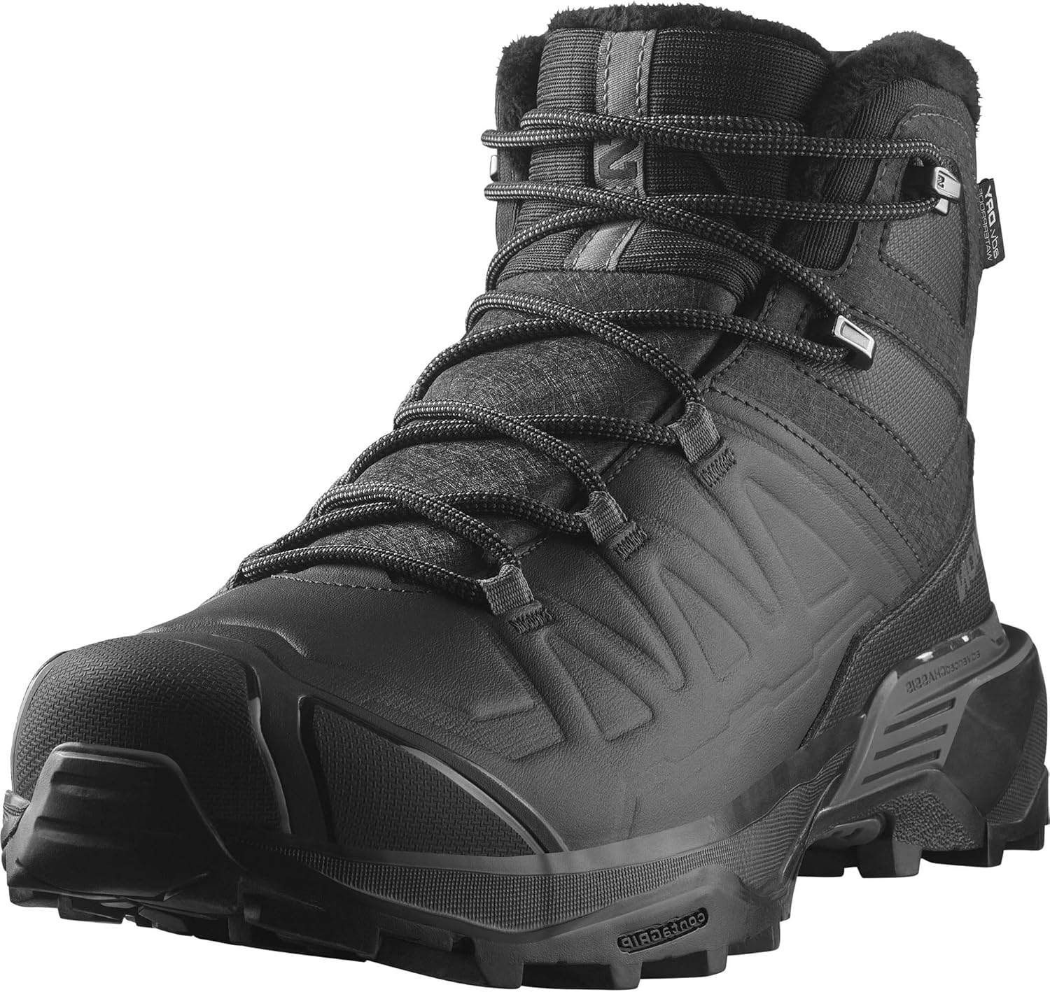 X Ultra Snowpilot Chaussures Imperméables de randonnée pour Homme Stabilité sur la Neige Chaleur Longue durée Protection optimale pour l’Hiver 40 EU Black Phantom Castlerock