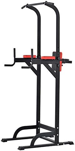 Pullup Fitness Barre de Traction Ajustable Station Musculation Dips Station Chaise Romaine