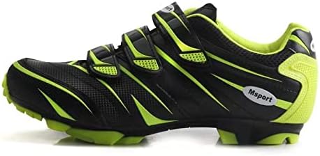 Chaussures de Cyclisme VTT Professionnel Respirant Antidérapant Compatible Pédales SPD pour Homme/Femme