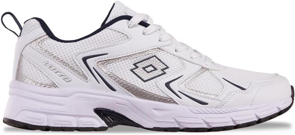 Lotto Mixte Basket 42 EU Blanc Bleu Marine