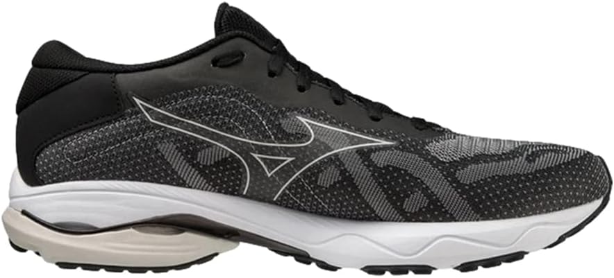 Mizuno Homme Wave Ultima 14 Course 42 EU Nuage Nimbus Noir Argent