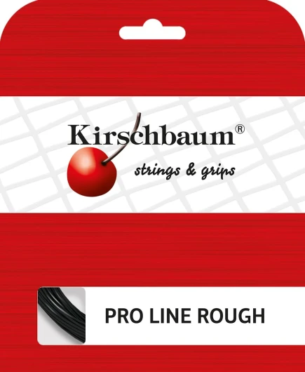 Kirschbaum Pro Line II Rough String Set 1,25 mm Noir