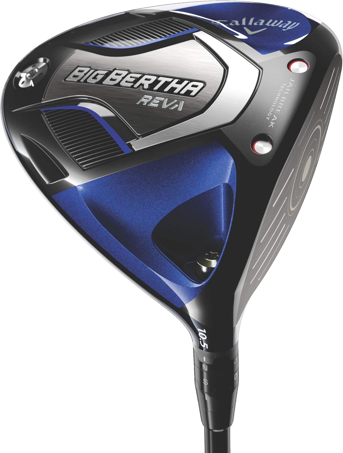 Callaway Big Bertha REVA Women's Driver (Right , Graphite , Ladies, 10.5 Degrees) , Silver