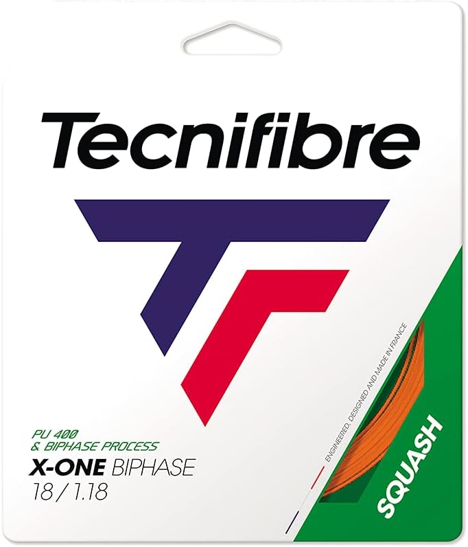 TECNIFIBRE - Cordage de Squash Taille unique Orange