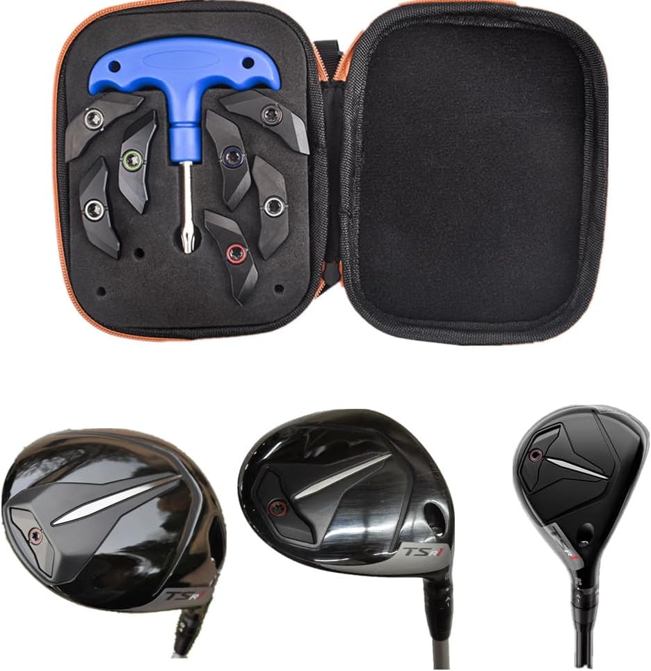 Lot de 4/7/10 poids de golf compatibles avec Titleist TSR2/TSR4 Driver TSR2 + Fairway Wood Club 7g+9g+11g+13g+15g+17g+19g+21g+23g+25g