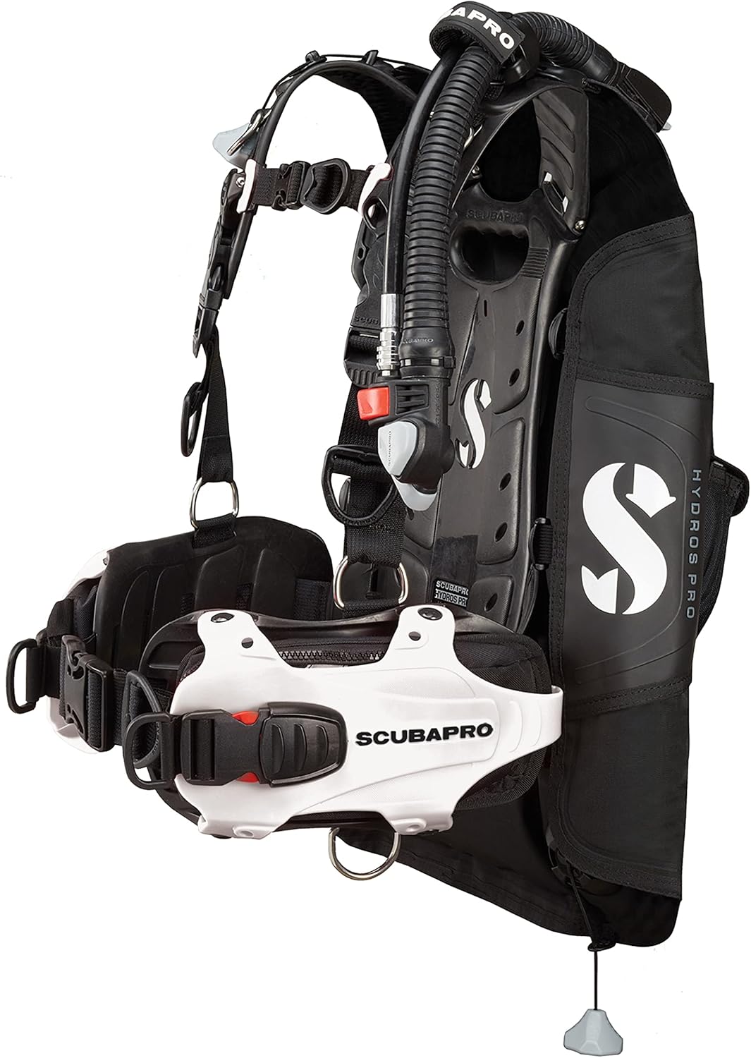 Scubapro HYDROS Pro Femme, BPI/WHI/XS-S Kit de détendeur pour plongée en Eau Froide Unisex-Adult, White