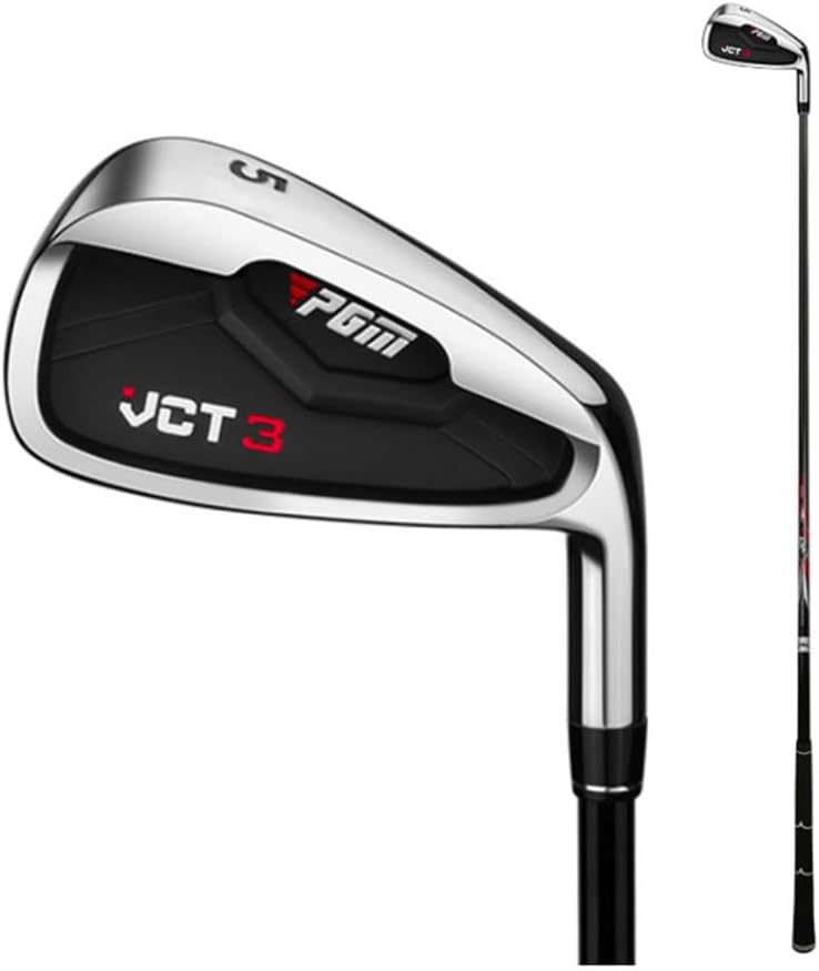 #5/#6/#7/#8/#9/#PW/#SW Fer de club de golf avec tige en carbone/acier - Fers de golf professionnels pour homme et femme - Droitier #5 Avec tige en carbone