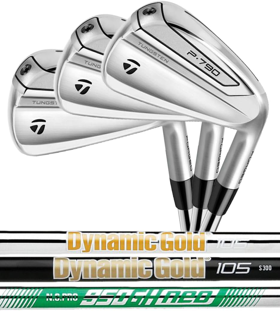 Construisez un fer personnalisé TaylorMade 2019 P790 #8 Dynamic Gold 105 Onyx Regular