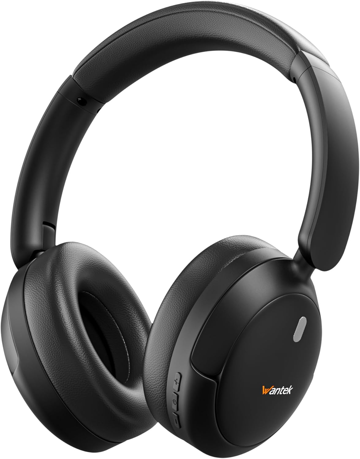 Wantek Casque Bluetooth sans Fil avec Réduction de Bruit – Autonomie 60H – Micro Intégré – Charge Rapide – Confort Around-Ear – Compatible iPhone/Android/PC/Tablettes Moderne