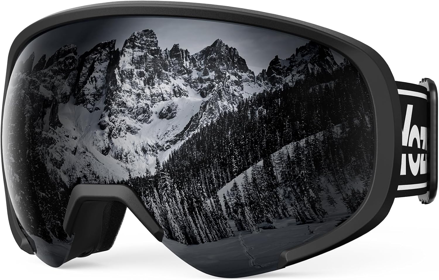 Masque de Ski OTG réglables, Masques de Snowboard Magnetique 100% protection UV400, lunette de ski pour femme homme, Lunettes de Snowboard pour ski snowboard et autres sports d'hiver