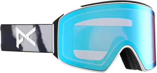 Anon Lunettes de snowboard pour homme M4 (cylindrique) + verre supplémentaire + masque facial MFI®