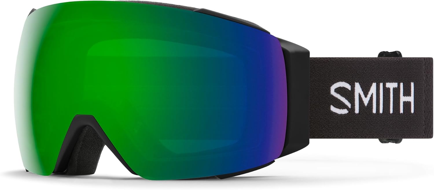 OPTICS I/O MAG Ski- Snowboardbrille BLACK 22 - ChromaPOP Green Mirror Sun NEU