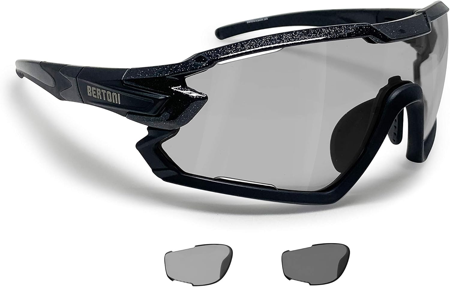 Lunettes Cyclisme Vélo Running MTB Ski Sport Mod - Quasar Noir/Photochromique Polarisé