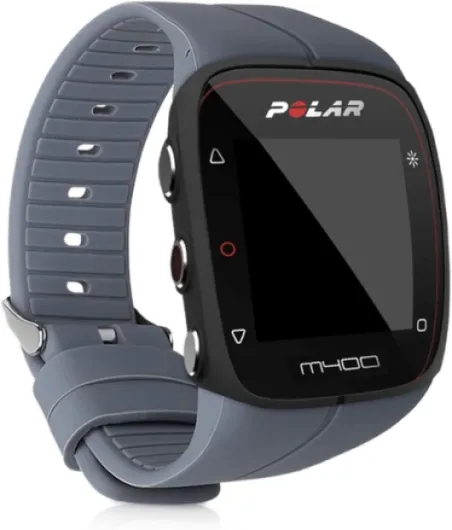Bracelet compatible avec Polar M400 / M430 bracelet - Bracelet de rechange pour fitness tracker en TPU - anthracite L anthracite