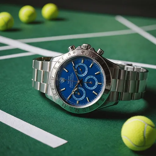 L'élégance intemporelle de la montre Rolex Daytona dans le monde du tennis