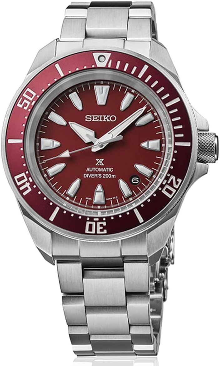 Prospex Samurai red SRPL11K1 steel automatic men's watch