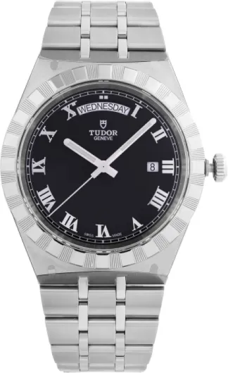 Tudor Royal M28600-0003 Montre automatique Cadran noir 41 mm, noir