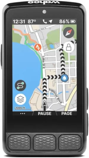 ELEMNT Roam V3 Ordinateur de Vélo GPS, Noir