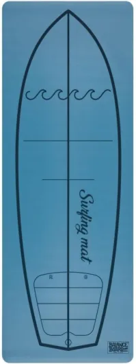 Balance Board Pro, Surfing Mat - Surf Training pop-up - Améliore la technique pop-up - Planche de surf - Tapis de yoga pour surfeurs - Antidérapant écologique Dark Blue
