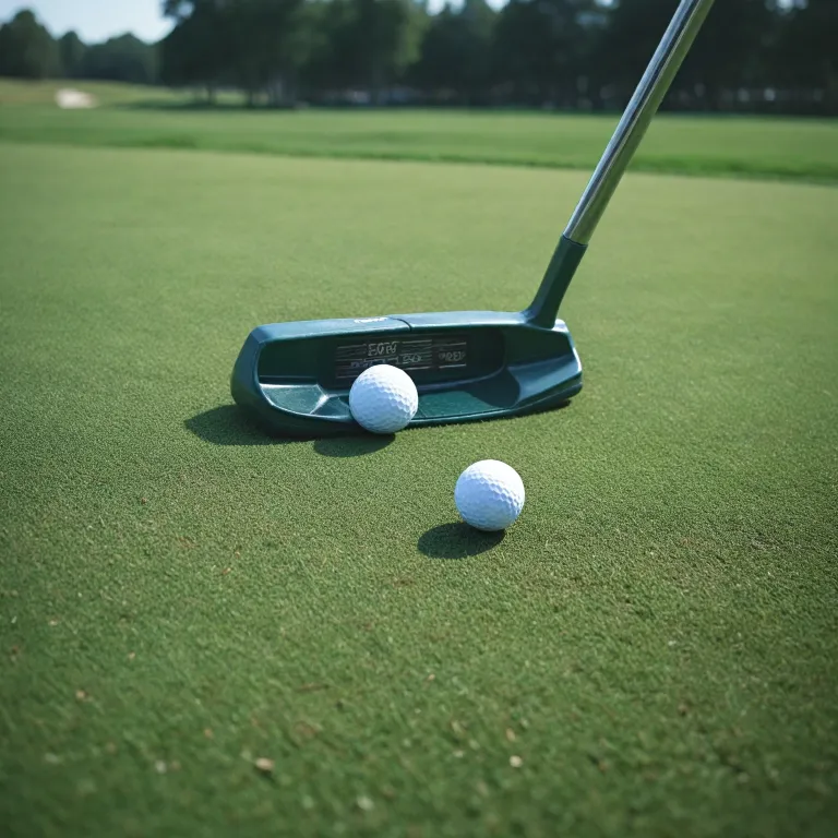 L'art du putting avec le putter Honma Beres