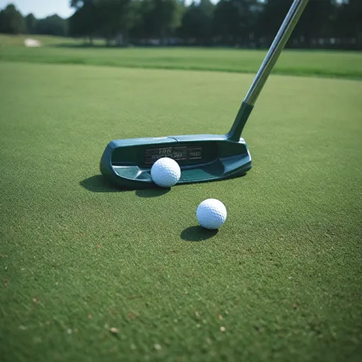 L'art du putting avec le putter Honma Beres
