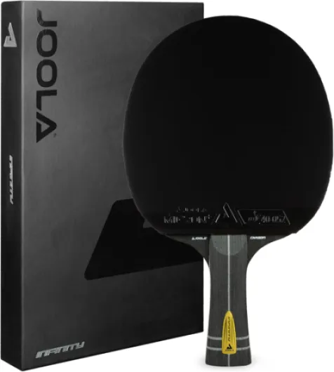 Les raquettes de tennis de table professionnelles JOOLA approuvées par l'ITTF INFINITY CARBON, MEGA CARBON et ROSSI CARBON pour les joueurs avancés et les compétitions ‎INFINITY CARBON Unique
