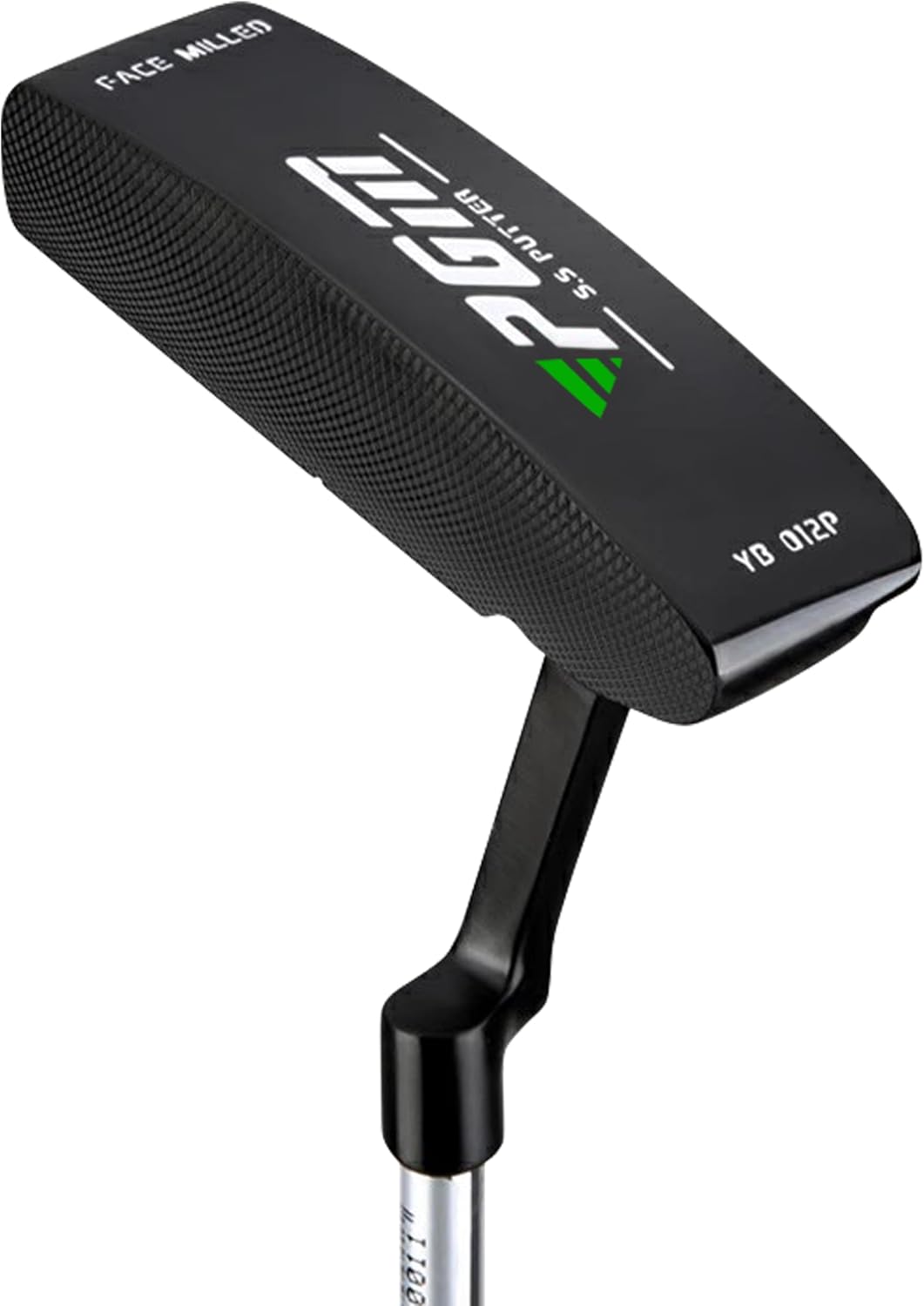 PGM Putter Club de Golf Homme Gaucher Manche en Acier 950 Tête de Putter en Acier Inoxydable Easy Flop Shots Noir